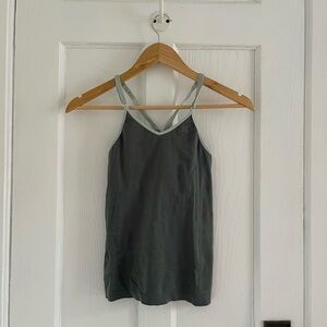 Vintage Lululemon tank top with built-in bra